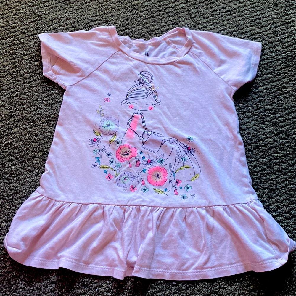 4T Girls pink T-Shirt